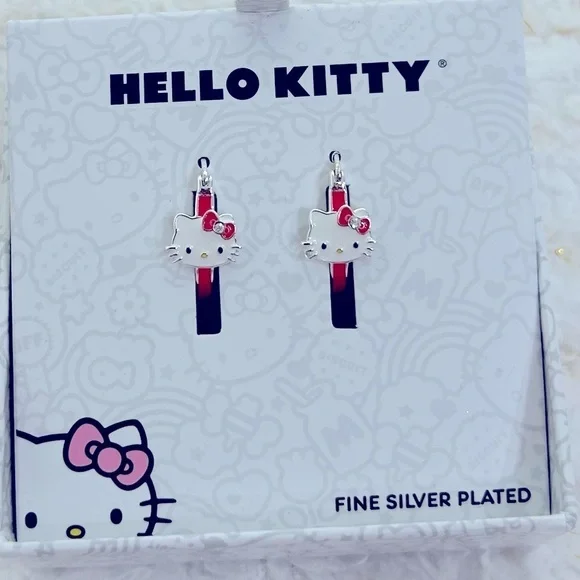 Hello Kitty Silver Plated earrings - Picture 7 of 10